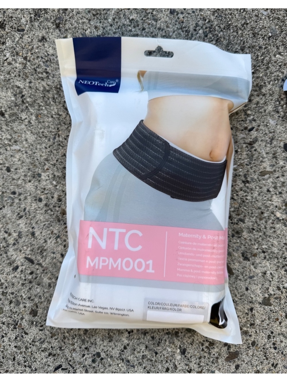 NeoTech Care 3-in-1 Maternity & Post Maternity Belt - White, Large